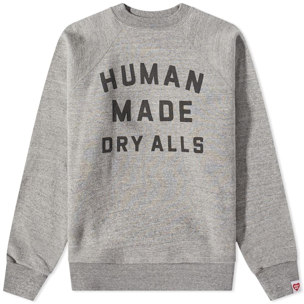 

Толстовка Human Made Dry Alls Crew Neck Sweat, Серый