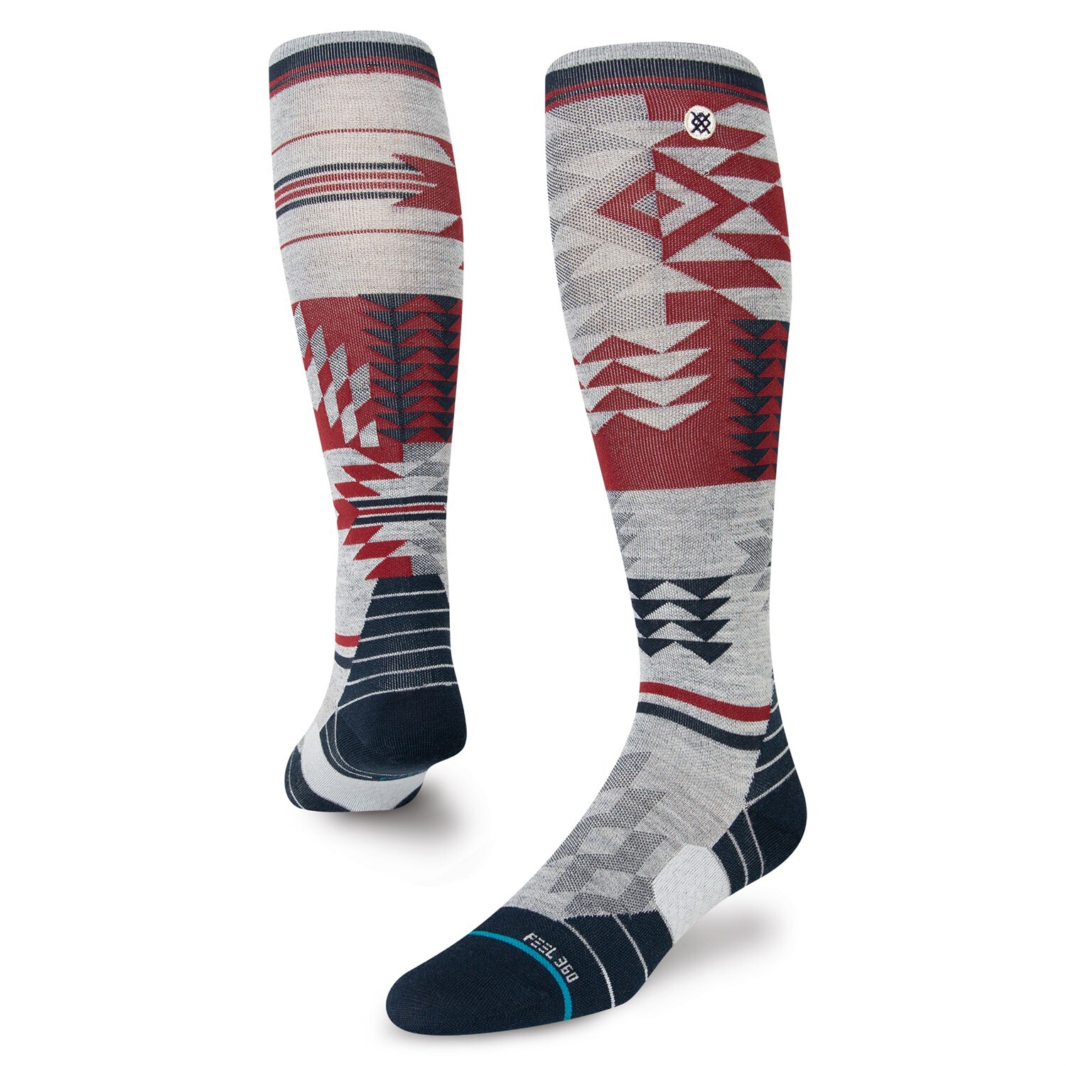 

Носки Stance Reaux, красный / серый / синий