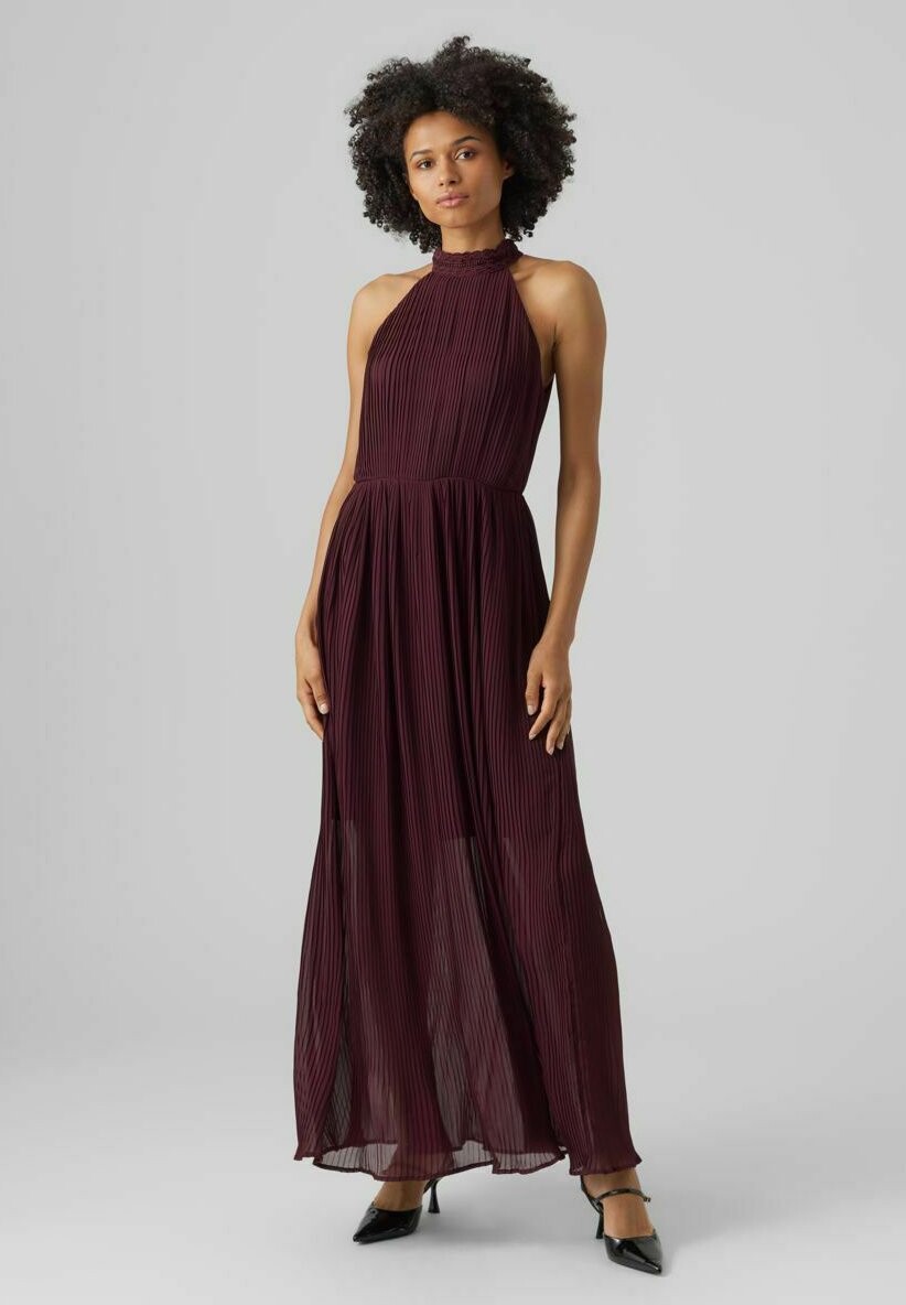 

Длинное платье Vero Moda, бордовый