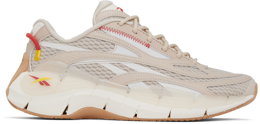 

Бежевые кроссовки Zig Kinetica 2.5 Reebok Classics