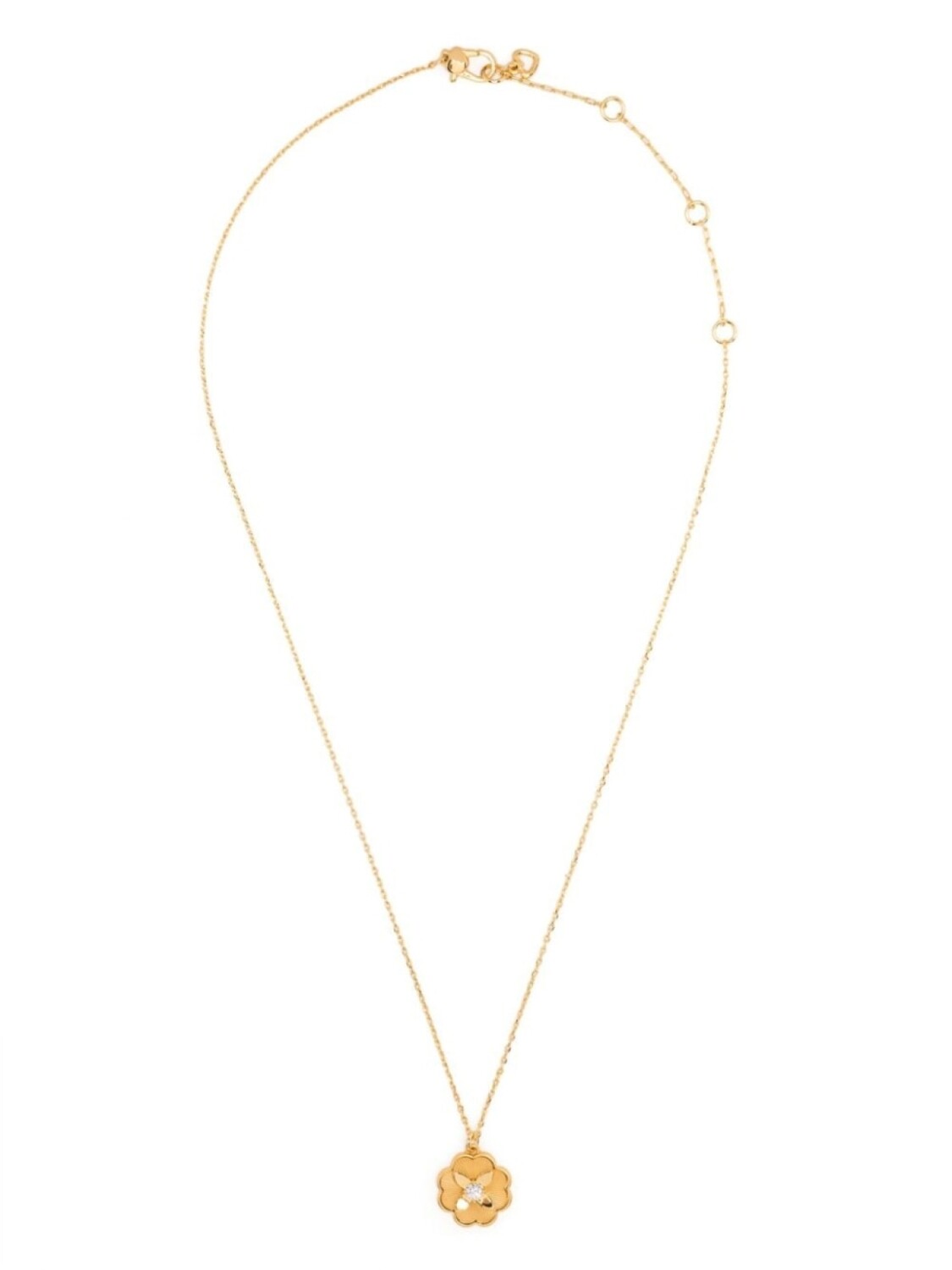 

Ожерелье с подвеской Heritage Bloom Kate Spade, золотой