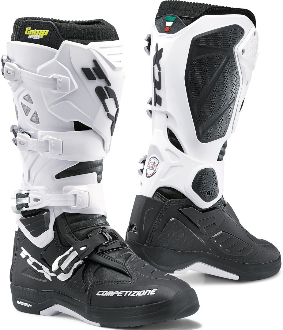 

TCX Comp Evo 2 Michelin Ботинки для мотокросса, черный/белый, Серый
