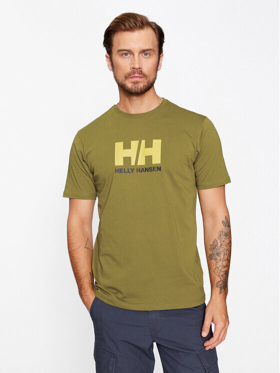 

Футболка стандартного кроя Helly Hansen, зеленый