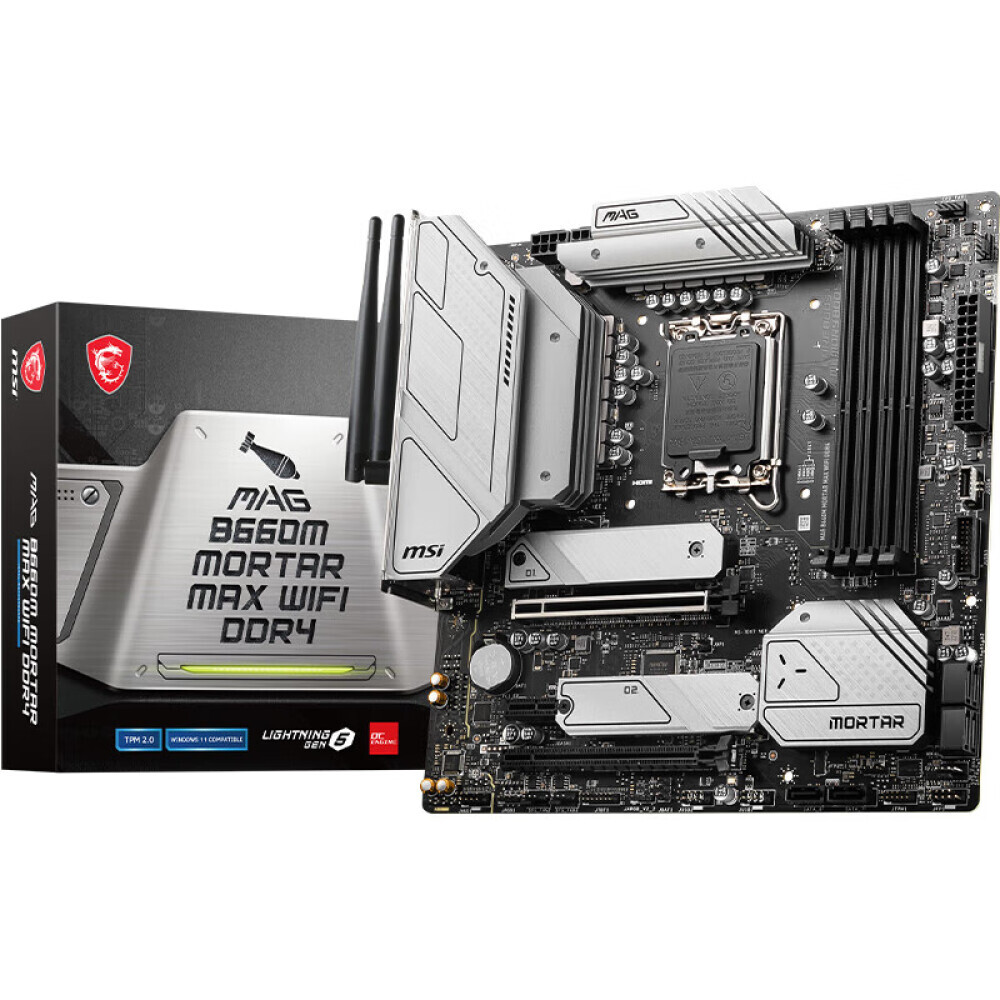 

Материнская плата MSI MAG B660M MORTAR MAX WIFI DDR4