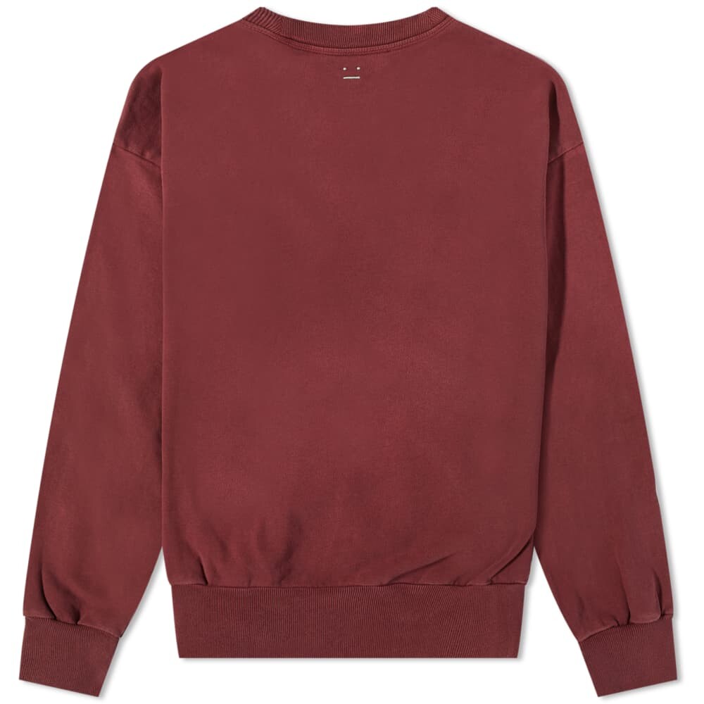 

Толстовка Acne Studios Fiah Fade Face Crew Sweat, Коричневый