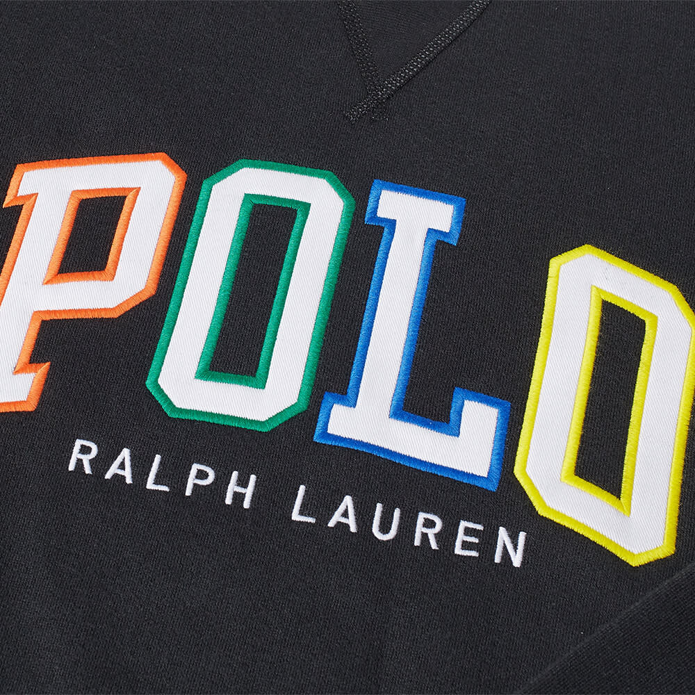 

Толстовка Polo Ralph Lauren Multicolour Embroidery Arch Logo Crew Swea, Серый