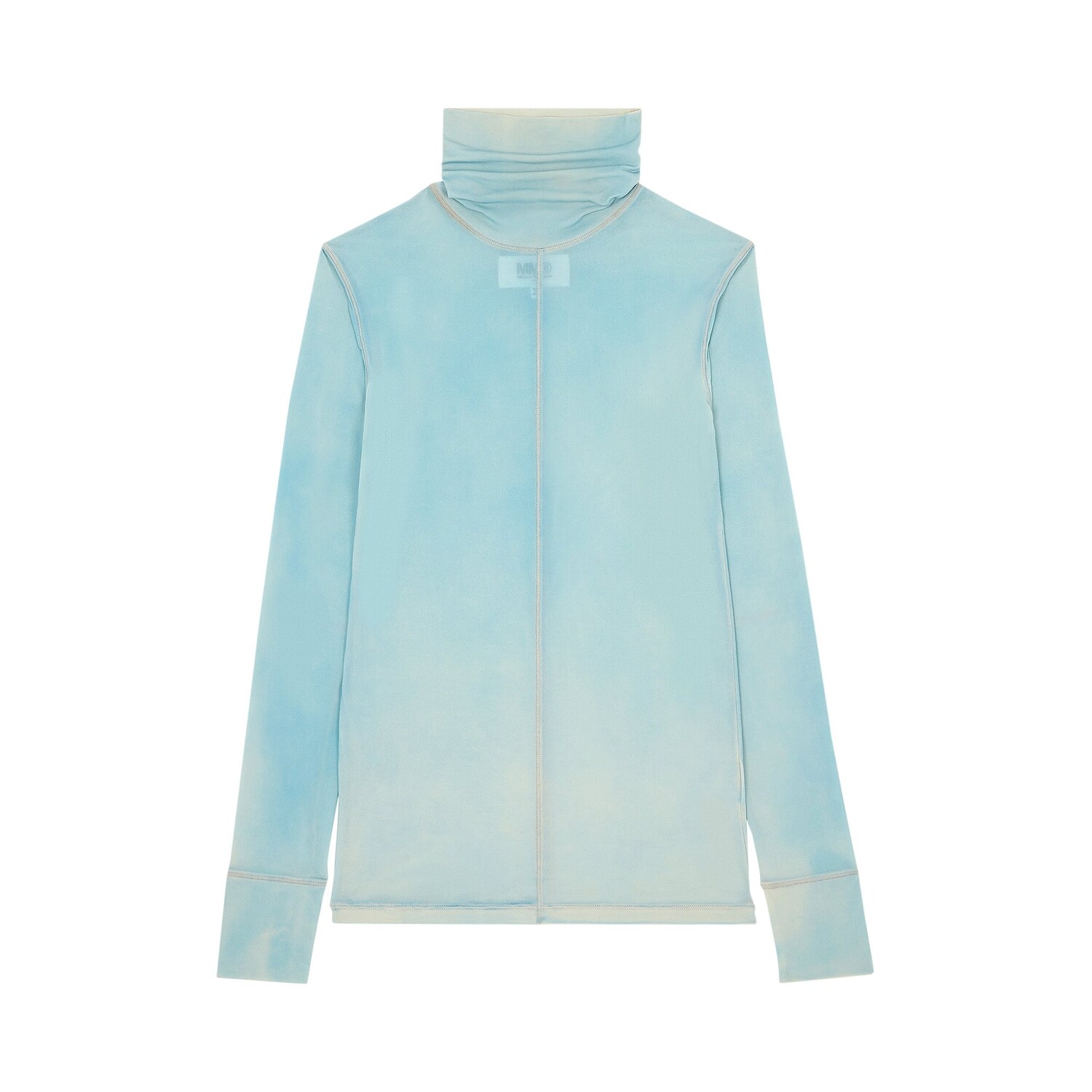 

Водолазка с длинными рукавами MM6 Maison Margiela, цвет Синий