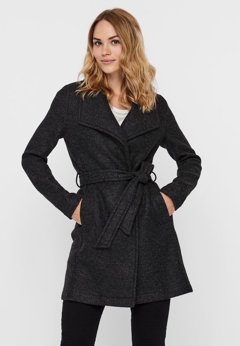 

Пальто короткое Vero Moda, темно-серый