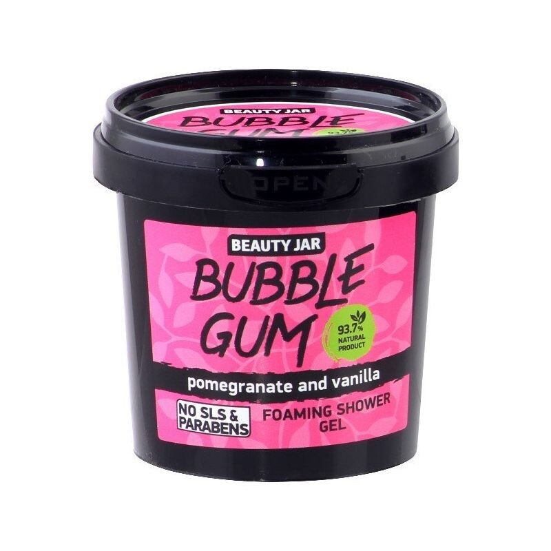 

BEAUTY JAR Гель для душа Bubble Gum с ванилью и гранатом 150г