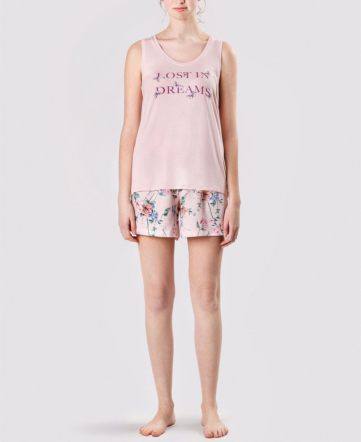 

Женский ультрамягкий короткий комплект lost in dreams MOOD Pajamas, мульти