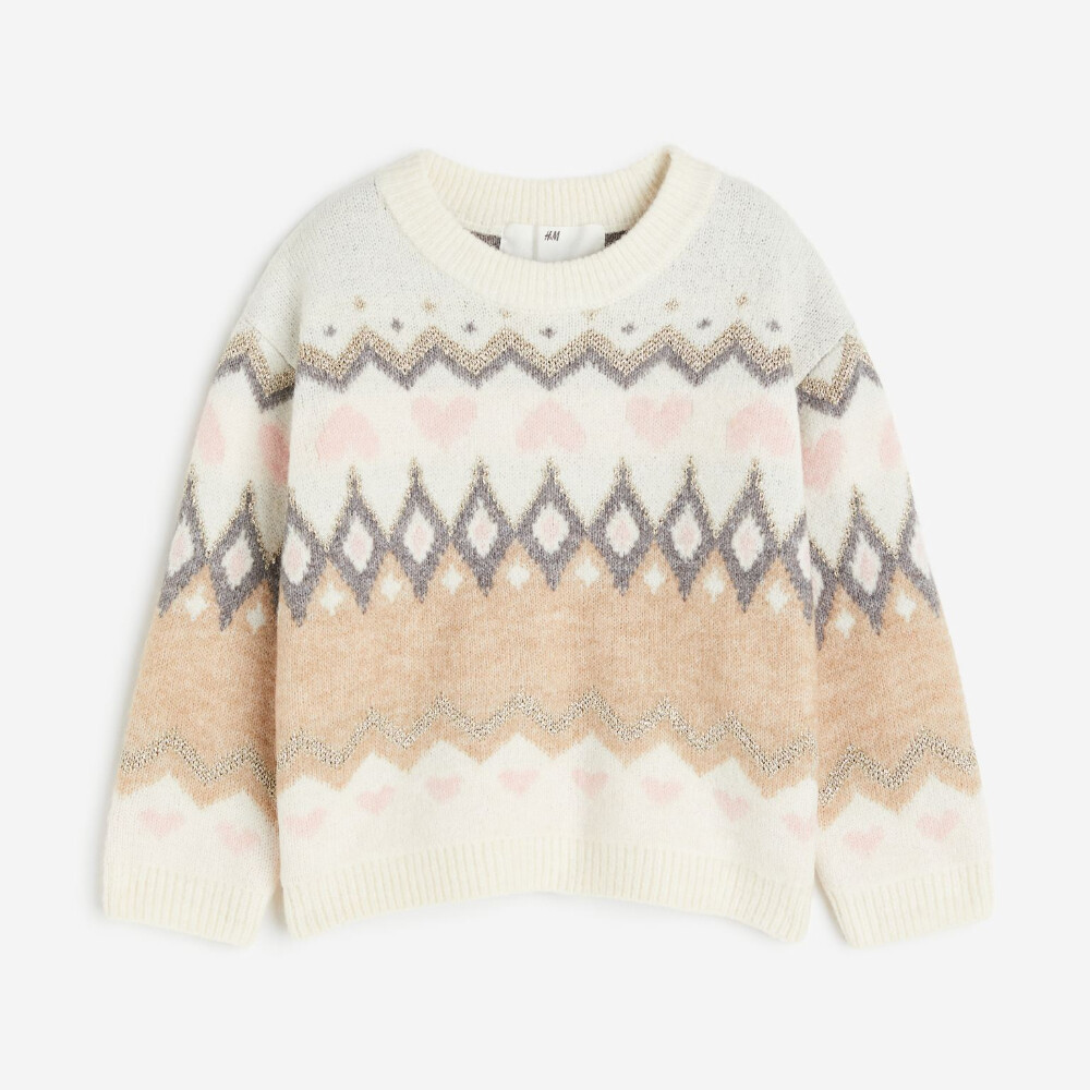 

Свитер H&M Jacquard-knit, мультиколор