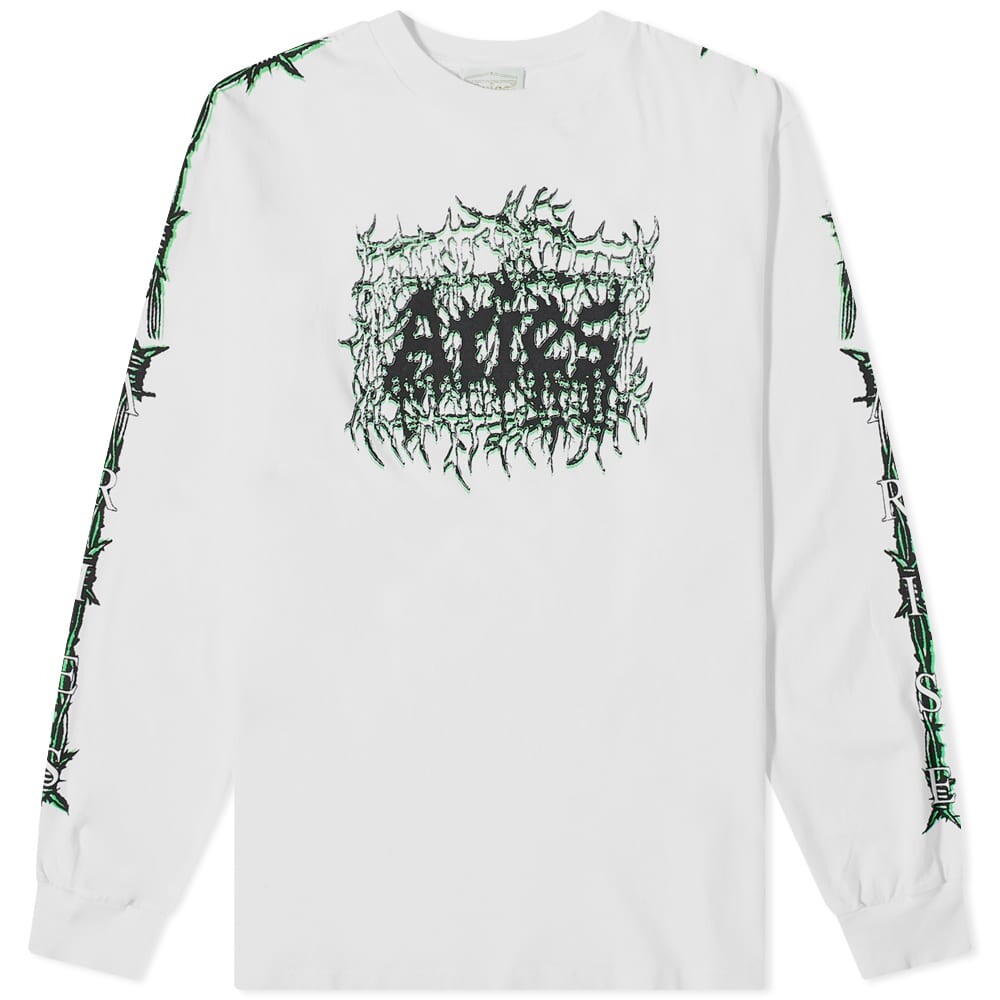 

Футболка Aries Long Sleeve Metal Aries Tee, Серый