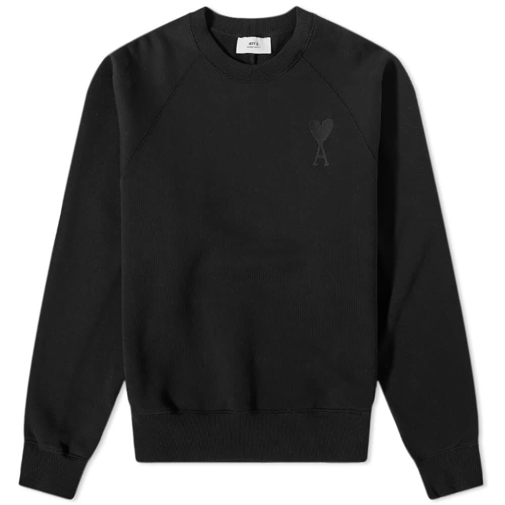 

Толстовка AMI Tonal Heart Crew Sweat