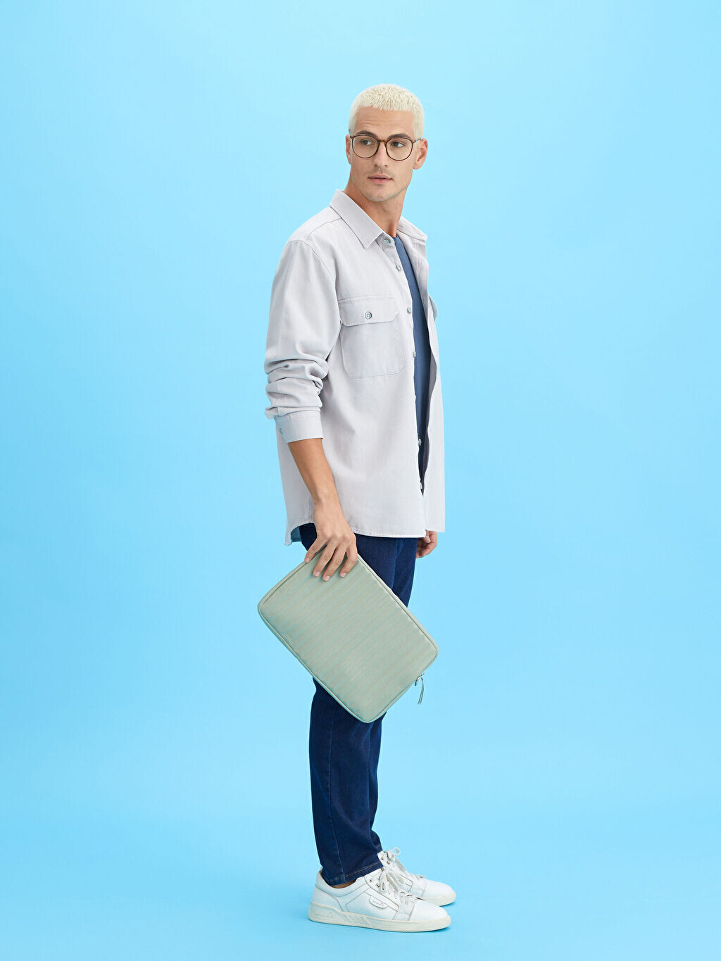 

Мужские джинсовые брюки 750 Slim Fit LCW Casual