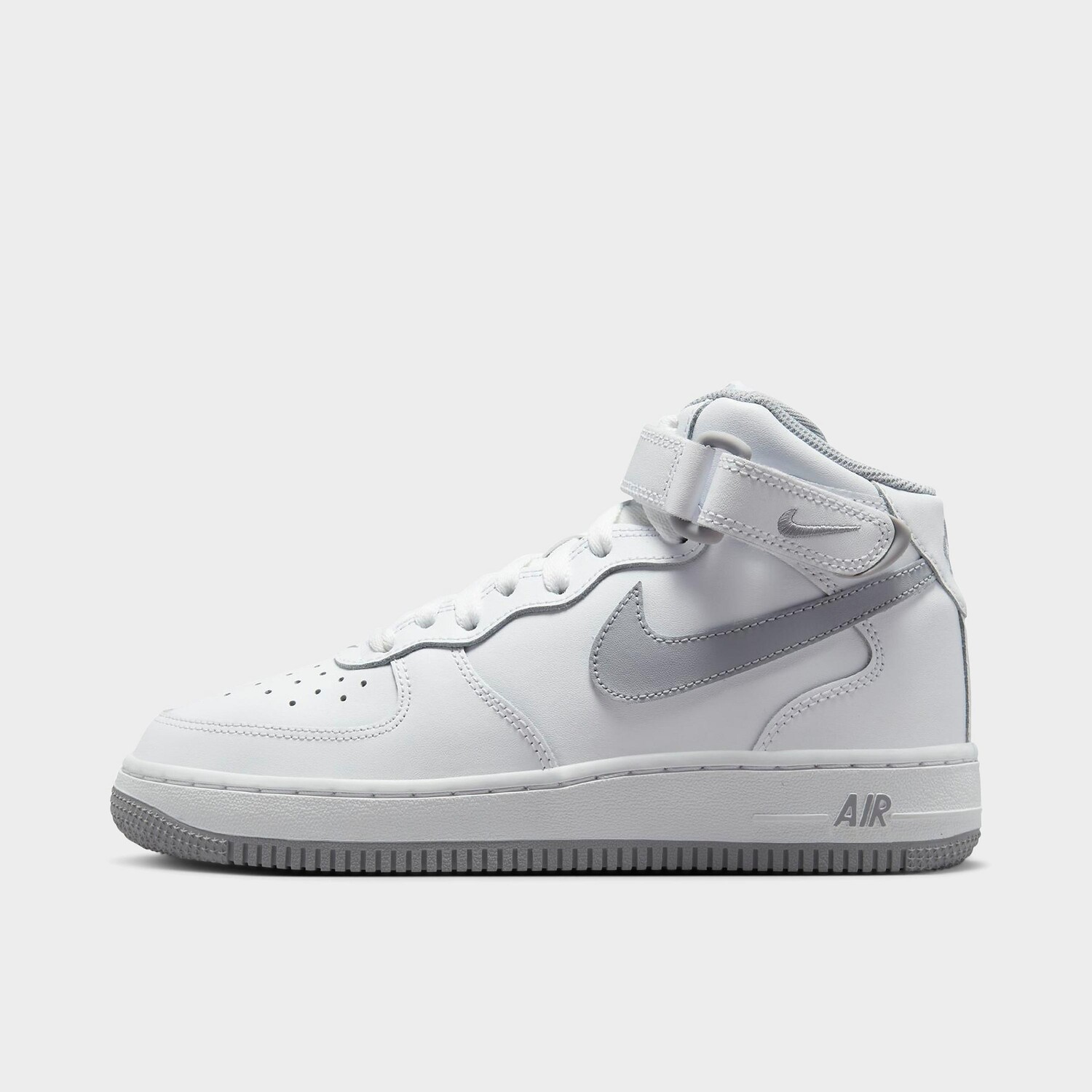 

Детские кроссовки Nike Air Force 1 MId '07 LE, бело-серый