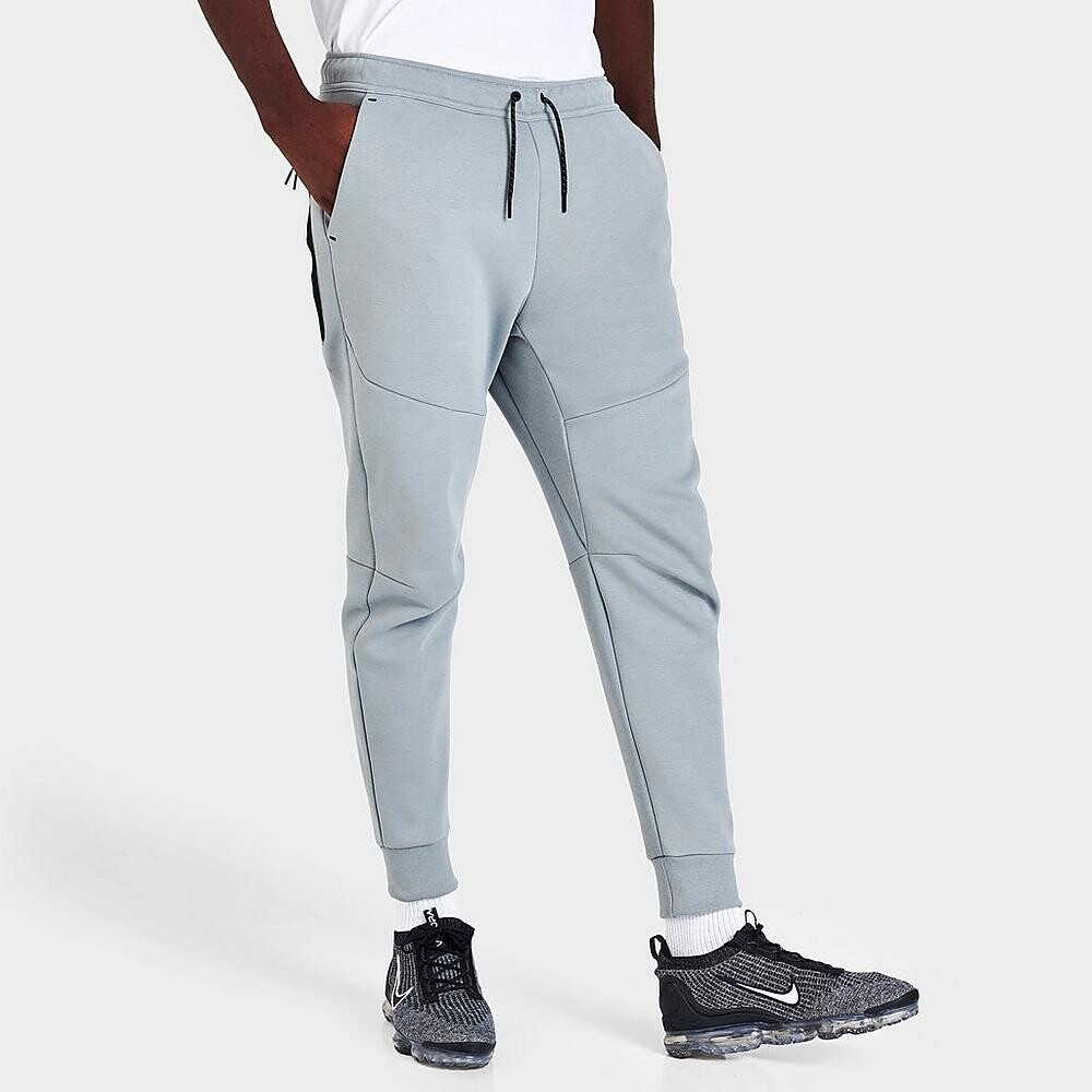 

Брюки-джоггеры Nike Tech Fleece Taped, серо-белый