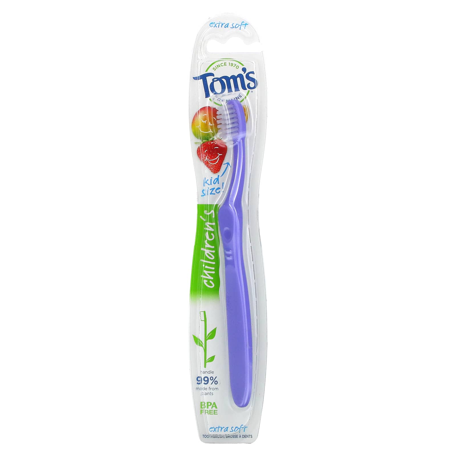 Детская Зубная Щетка Toms of Maine очень мягкая