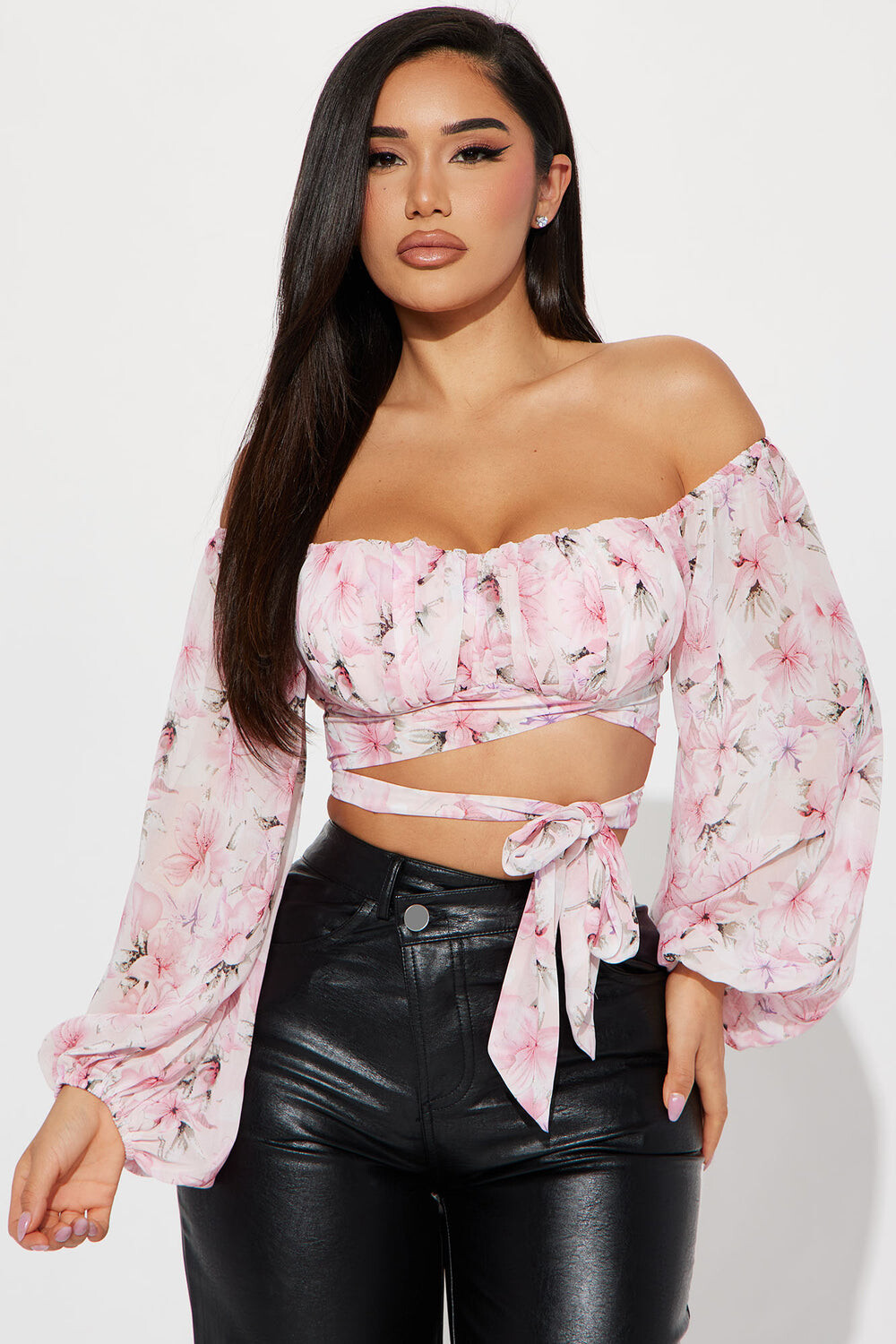 

Топ Fashion Nova TM1098, розовый