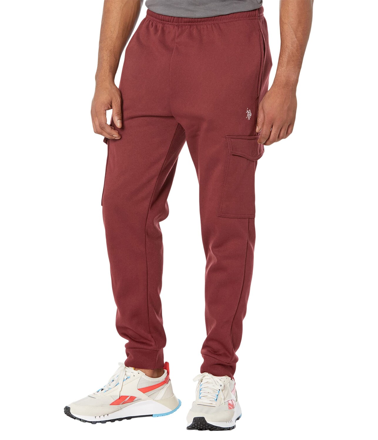 

Джогггеры U.S. POLO ASSN., Fleece Cargo Joggers, Коричневый