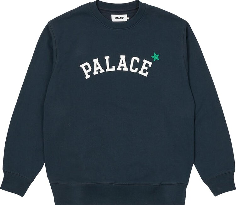 

Толстовка Palace Star Crew 'Navy', синий