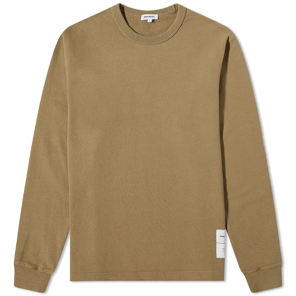 

Толстовка Norse Projects Fraser Tab Series Crew Sweat, Коричневый