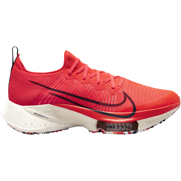 Кроссовки Nike Air Zoom Tempo NEXT% Flyknit 'Bright Crimson', оранжевый кроссовки nike off white x air zoom tempo next% white красный