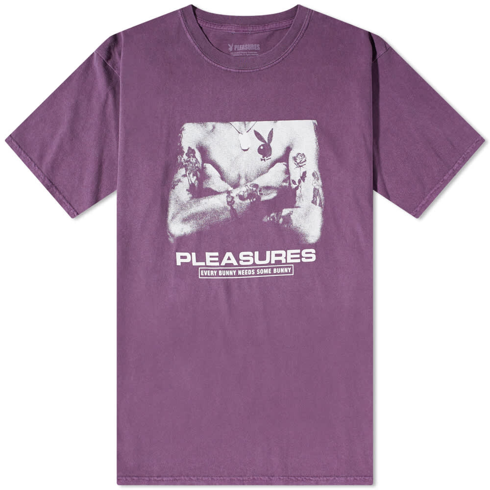 

Футболка Pleasures Tough Washed Tee, Фиолетовый