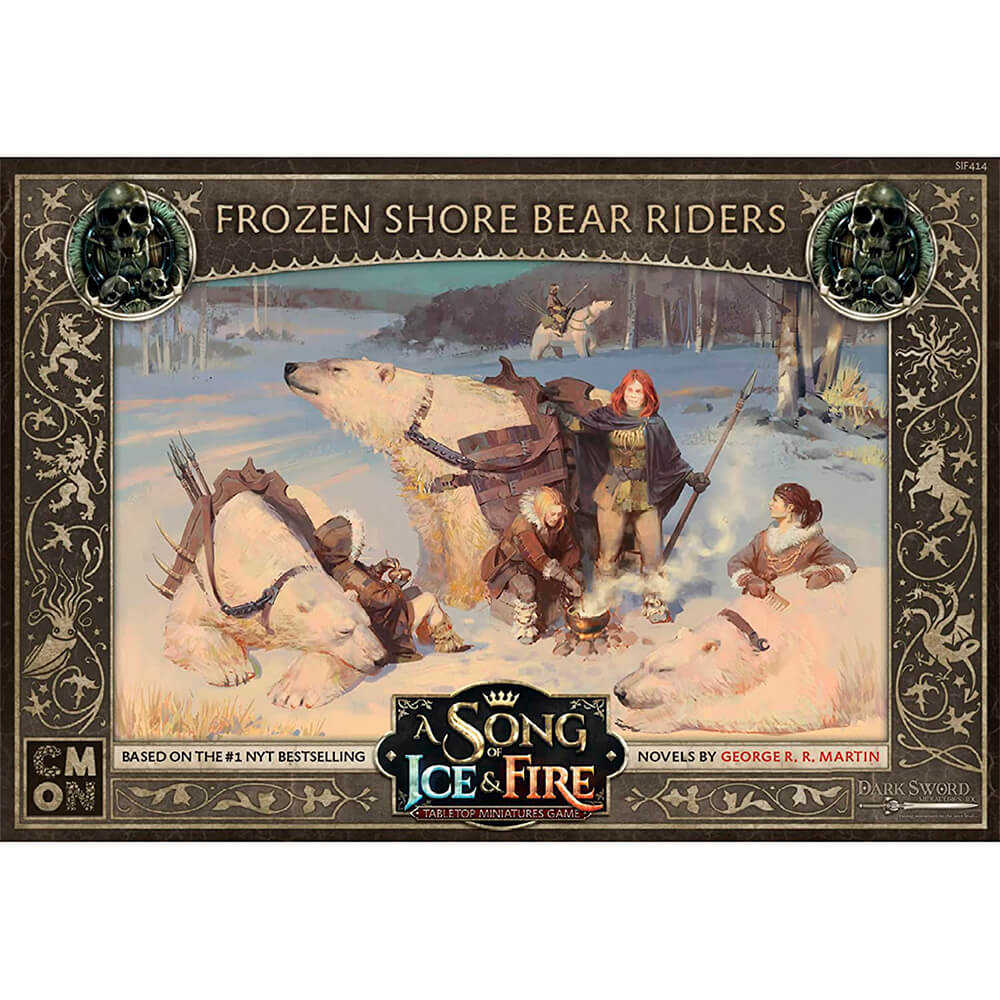 Дополнительный набор к CMON A Song of Ice and Fire Tabletop Miniatures Game, Frozen Shore Bear Riders дополнительный набор к cmon a song of ice and fire tabletop miniatures game frozen shore chariots