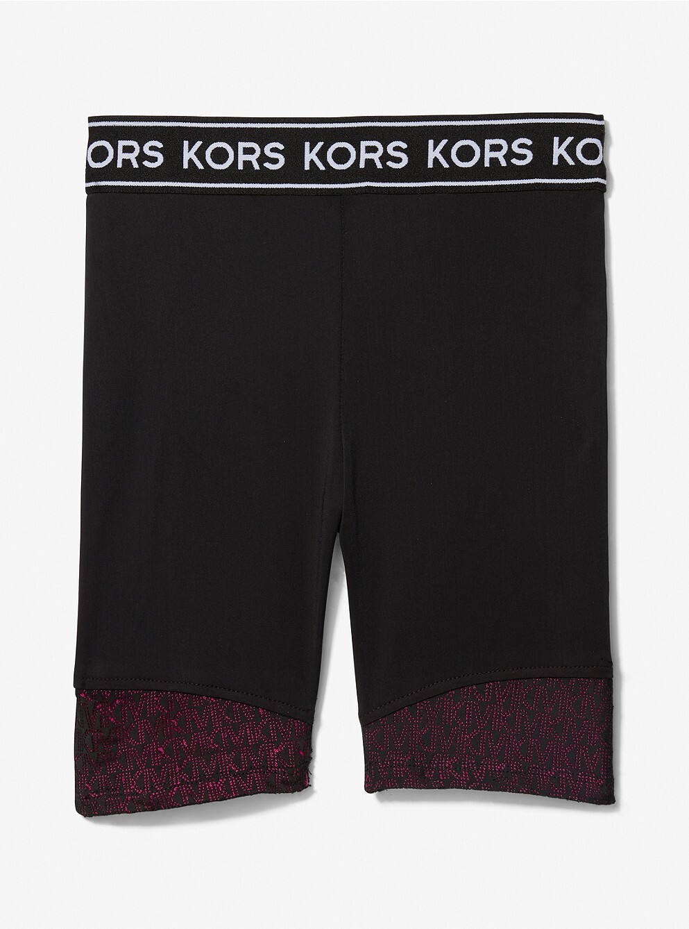 

Велосипедки Michael Kors Kids Logo Tape Stretch Jersey, черный