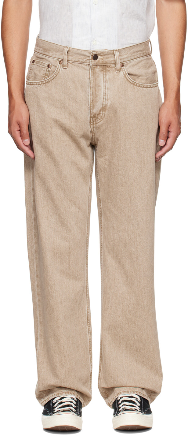 

Бежевые джинсы Tuff Tony Nudie Jeans