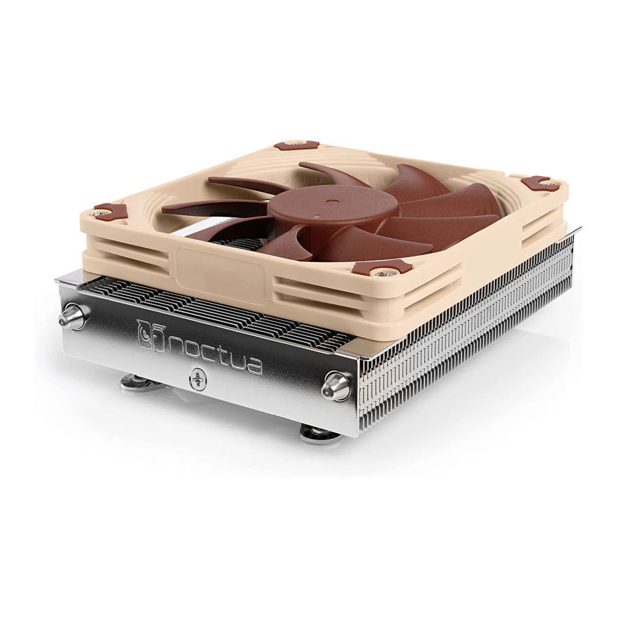 Кулер для процессора Noctua NH-L9a-AM4, коричневый кулер noctua nh l9a am4 socket amd am4 92mm fan 4 pin pwm tdp 61w