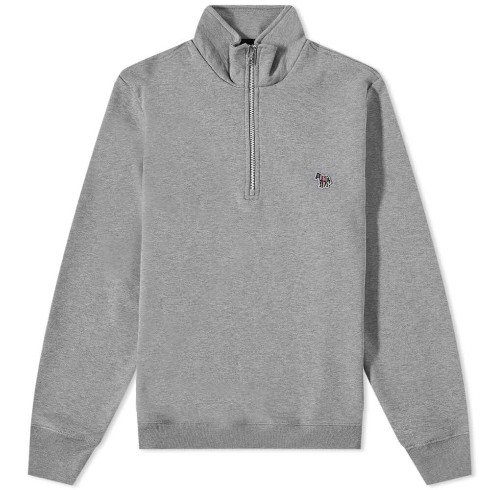 

Толстовка Paul Smith Zebra Half Zip Sweat, Серый