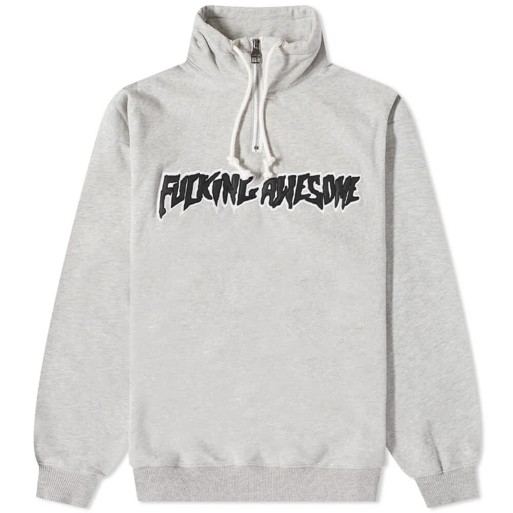 

Толстовка f*cking Awesome FA Quarter Zip Sweat, Серый