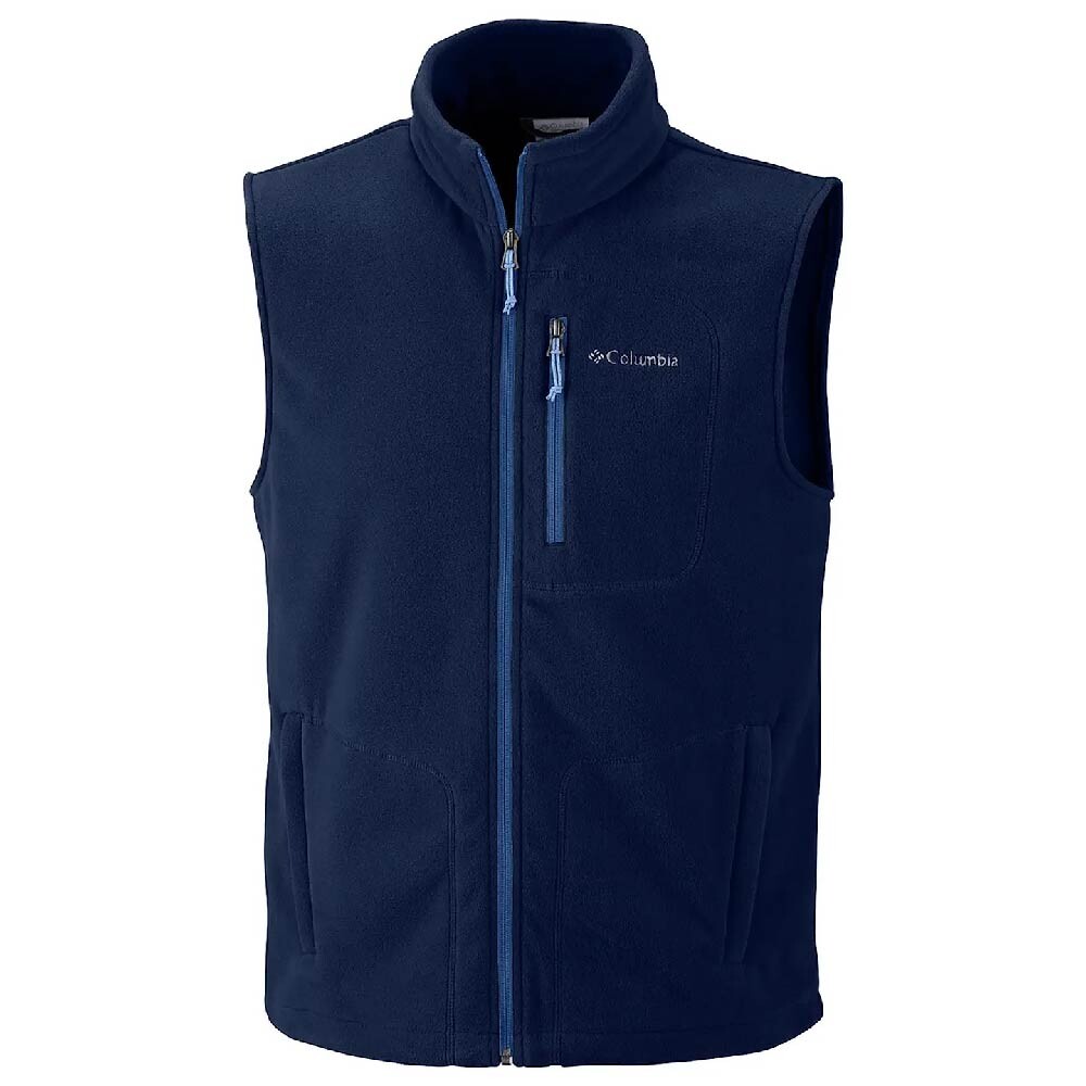 

Жилет Columbia Men Blue Fast Trek Fleece, темно-синий