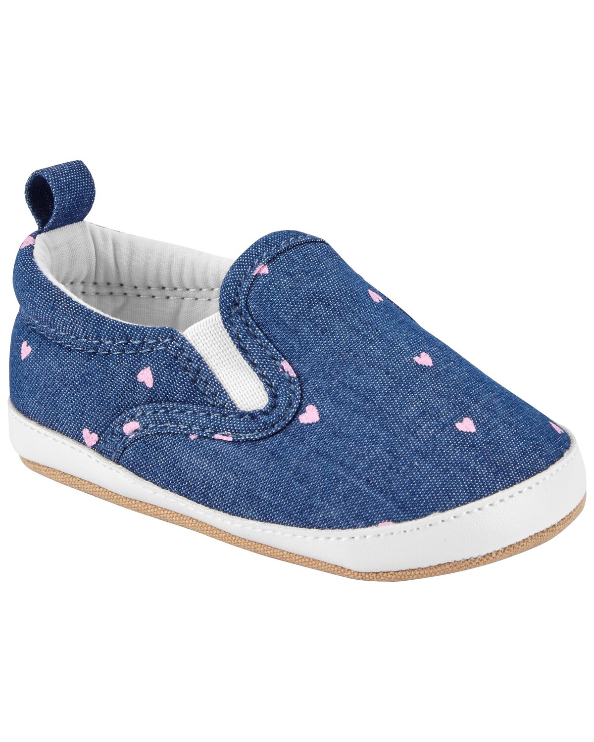 

Детская обувь Chambray Heart Slip-On Shoes Carter's