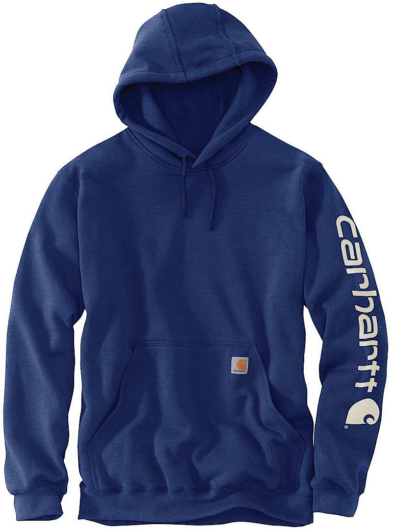 Толстовка Carhartt Midweight Sleeve Logo, синий