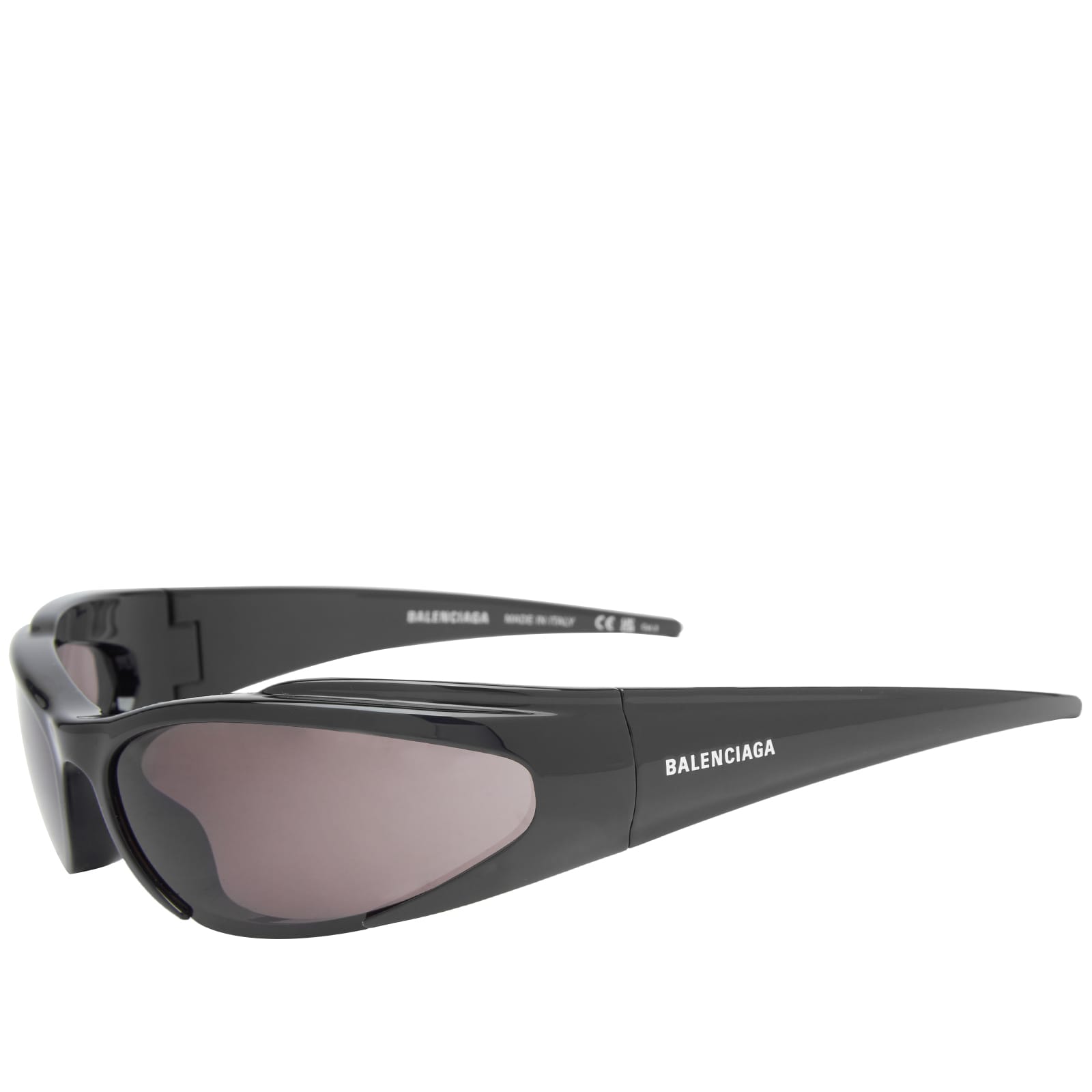 Солнцезащитные очки Balenciaga Eyewear BB0253S, черный/серый 37551