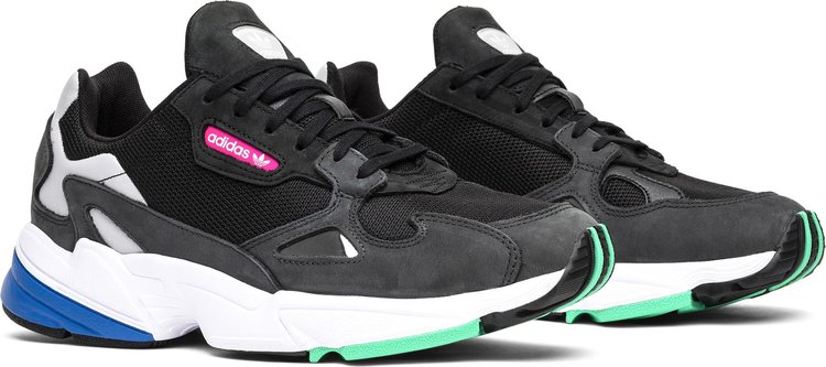 Adidas falcon store black green