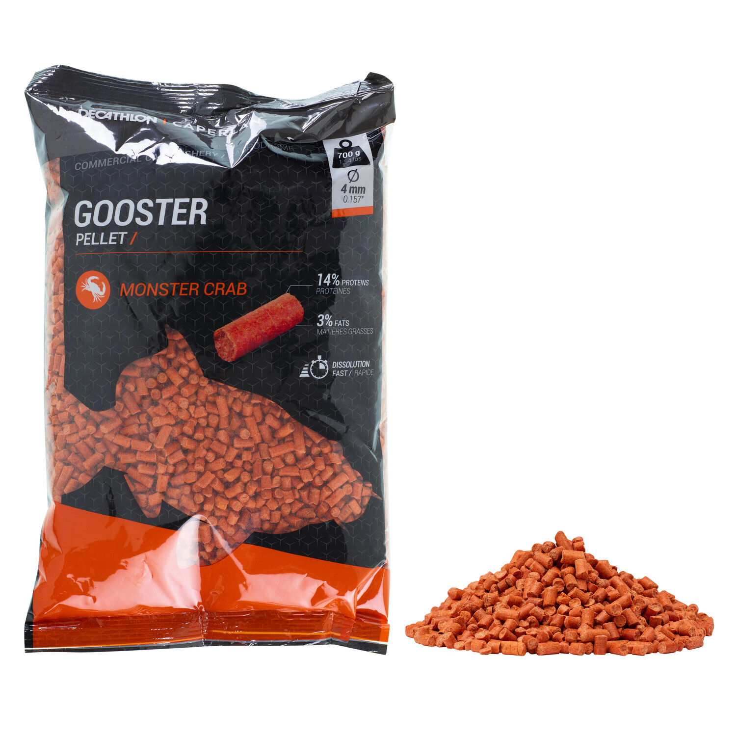 

Gooster Pellets Monster Crab 4мм 0.7кг CAPERLAN