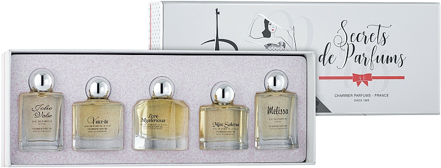 цена Парфюмерный набор Charrier Parfums Secrets De Parfums