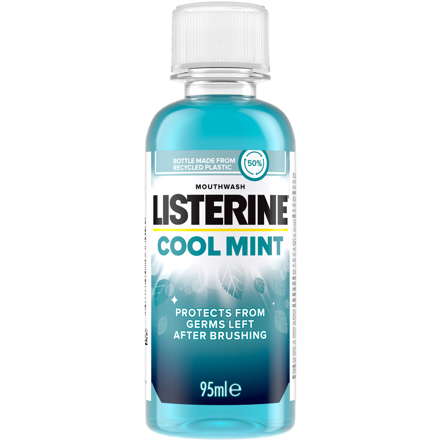 цена Listerine Cool Mint жидкость для полоскания рта, 95 мл