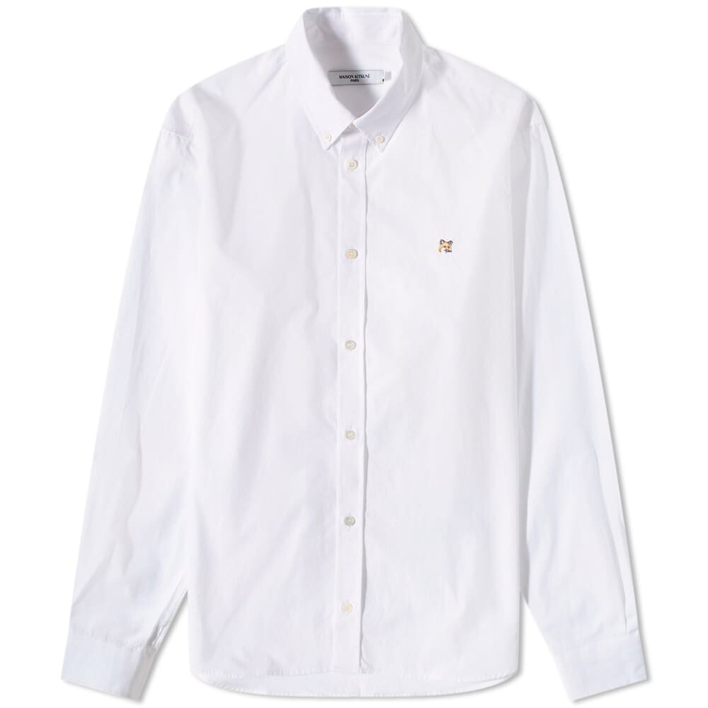 

Рубашка Maison Kitsuné Fox Head Embroidery Classic Shirt