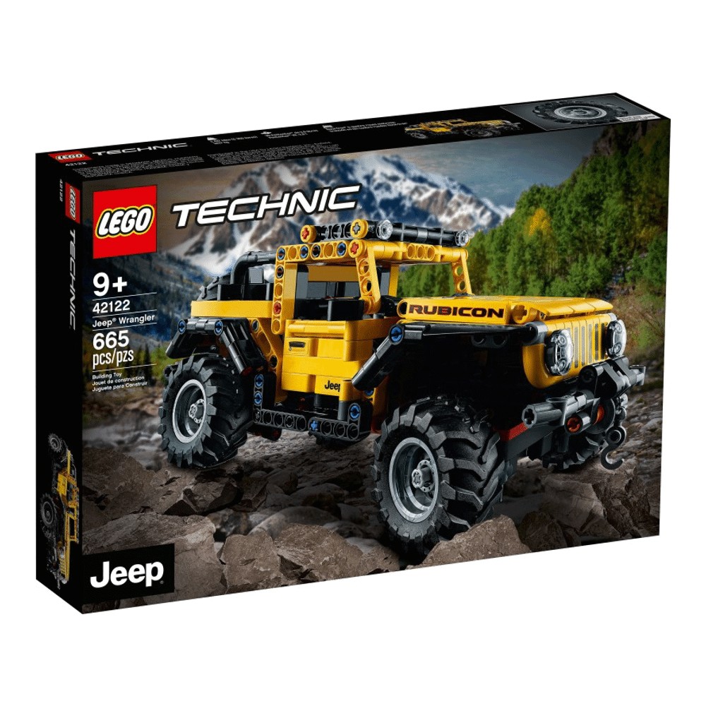 Конструктор LEGO Technic 42122 Джип Вранглер конструктор jeep wrangler lego technic 42122 с 9лет