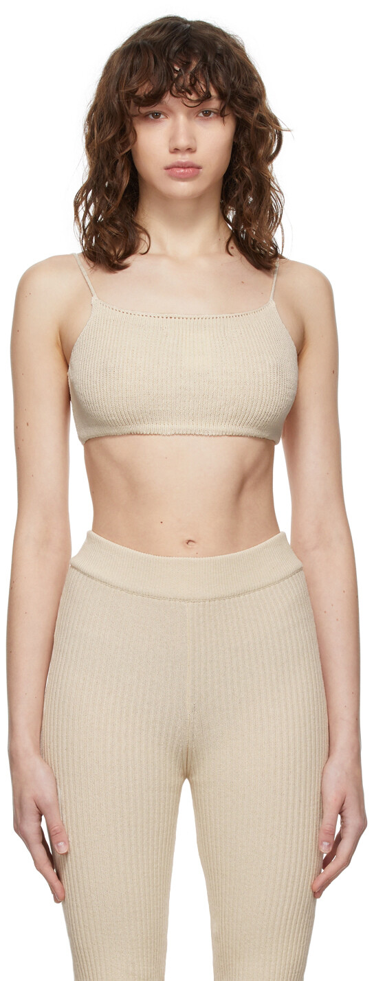 

Трикотажная льняная майка Off-White Cordera