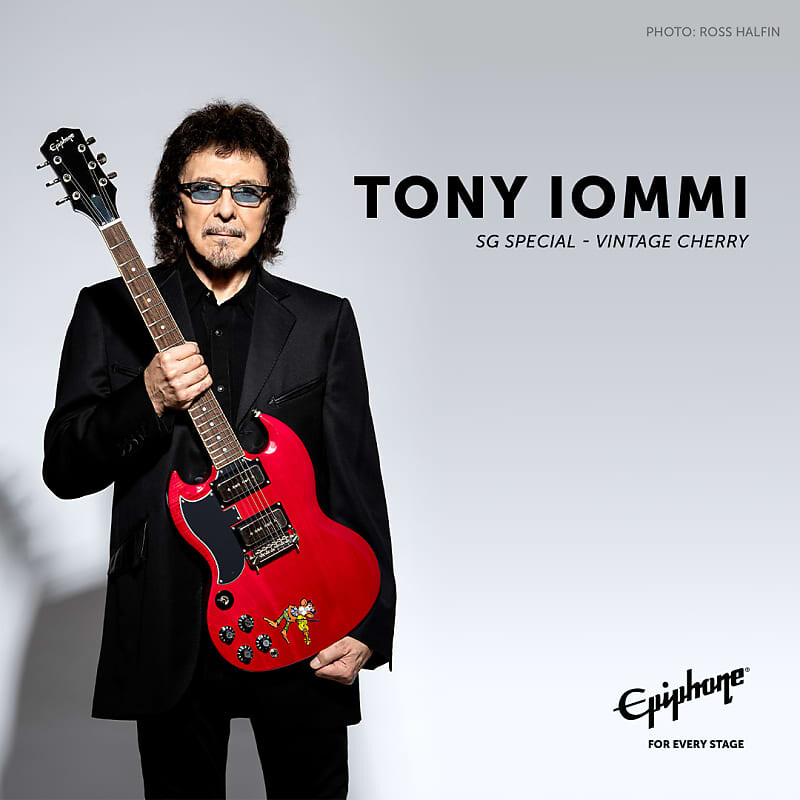 

Epiphone Tony Iommi SG Special 2022 Vintage Cherry