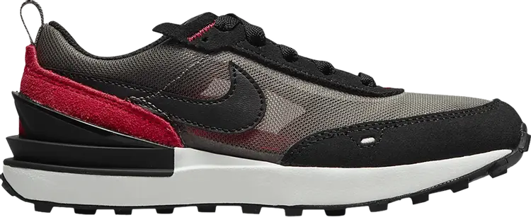 

Кроссовки Nike Waffle One PS 'Flat Pewter Siren Red', серый