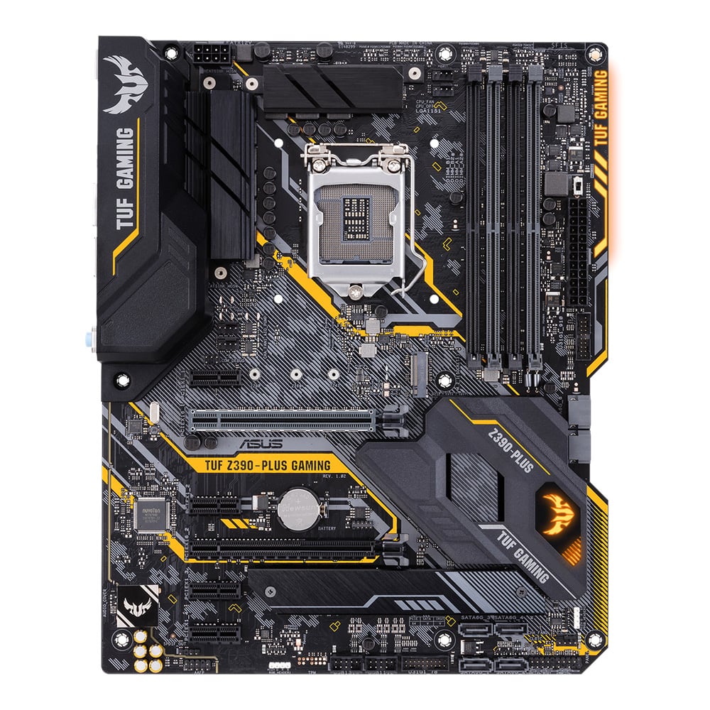 Материнская плата ASUS TUF Z390-PLUS GAMING, LGA1151, DDR4 - фото