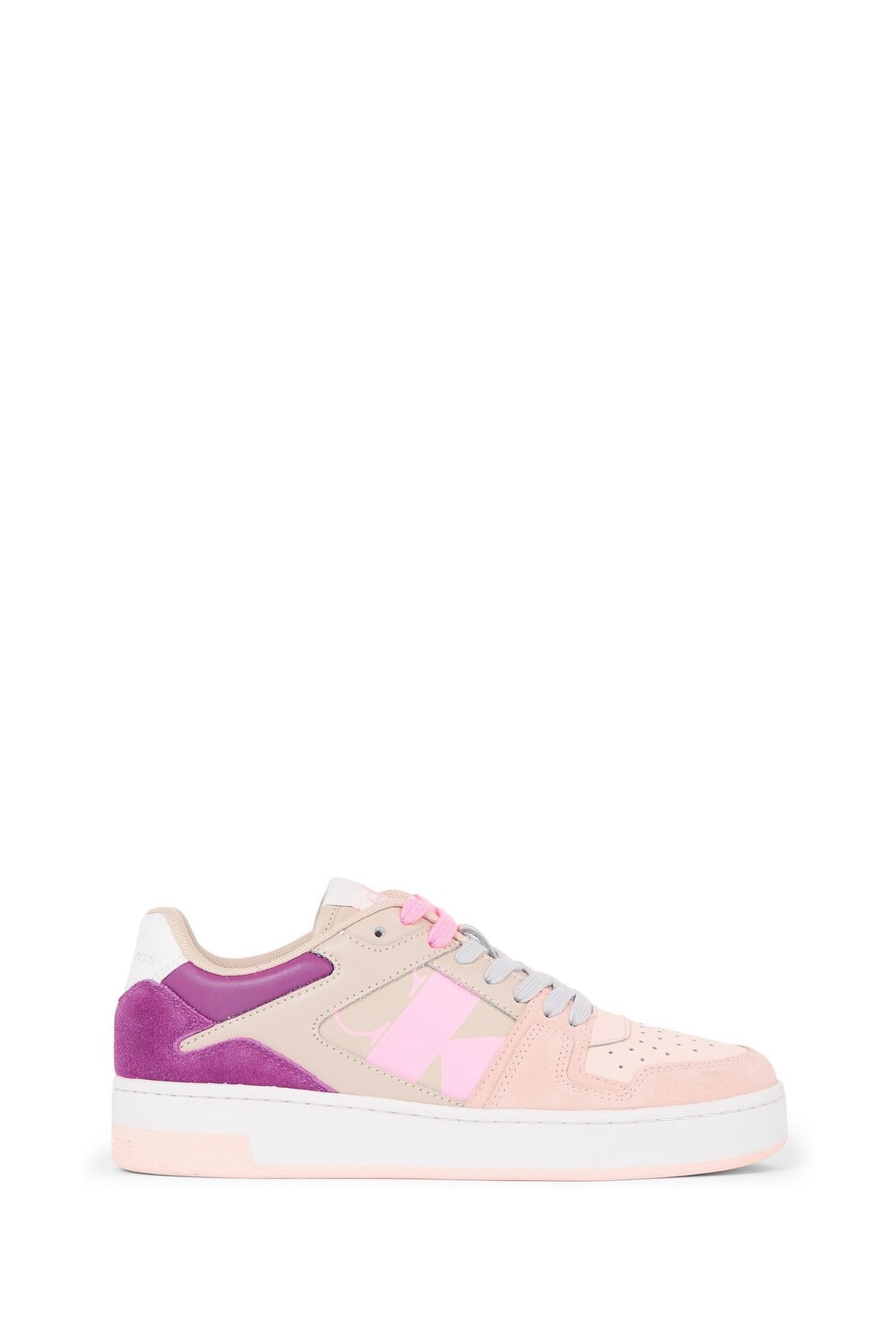 

Розовые кроссовки Basket Mix Calvin Klein, розовый