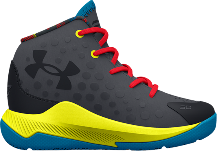 Under armour curry on sale 1 grey kids