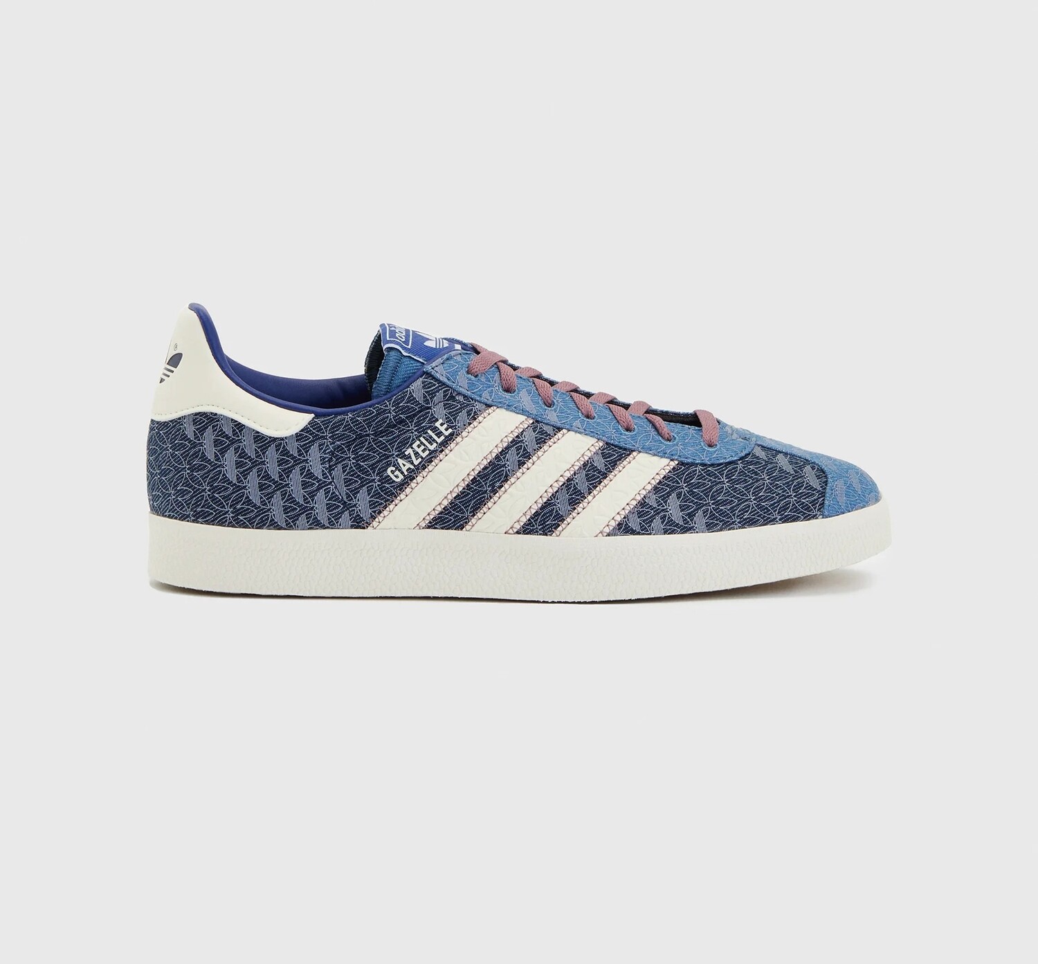 

Кеды Adidas Originals Gazelle, серый, белый, голубой